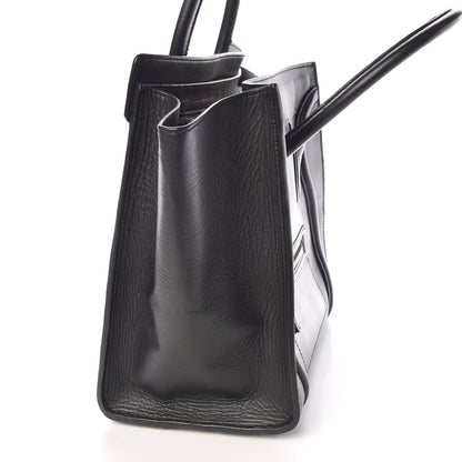 Celine Smooth Calfskin Mini Luggage Black 11 of 11