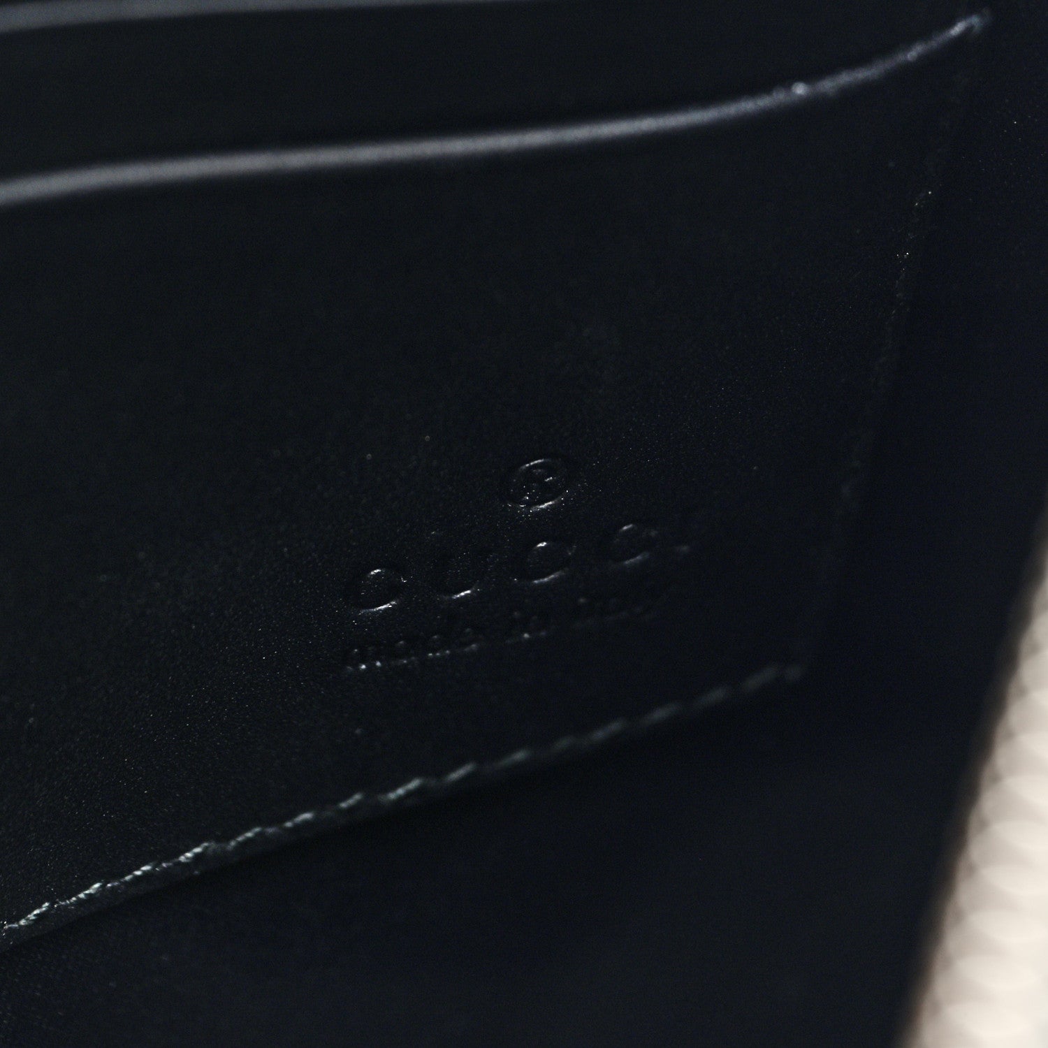 Gucci GG Supreme Monogram Caleido Wristlet Black 6 of 6