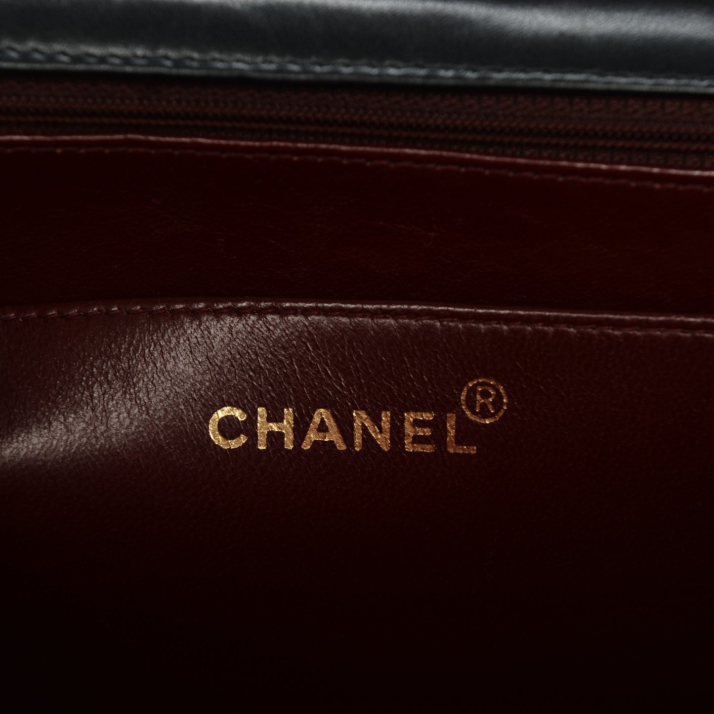 Lambskin XL Jumbo Flap Black