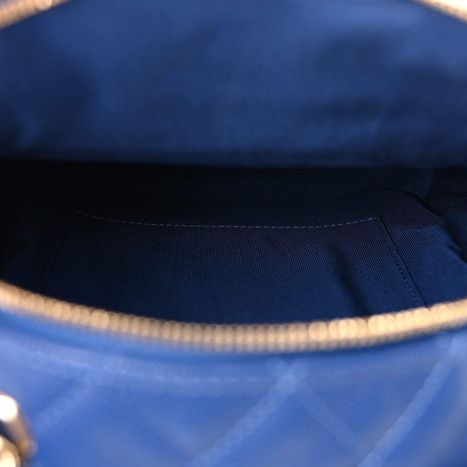 Chanel Caviar Quilted Small CC Day Backpack Blue 5 of 11