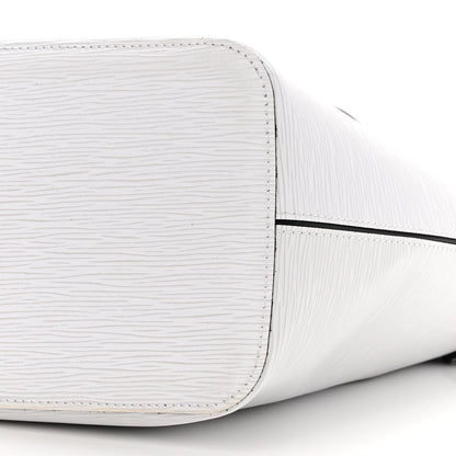 Louis Vuitton Epi Neverfull MM White Scarlet Black 10 of 11