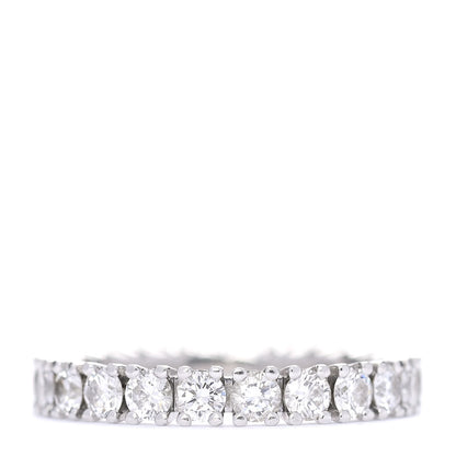 Cartier Platinum Diamond 1.49ct Destinee Wedding Band Ring 51 5.75 3 of 6