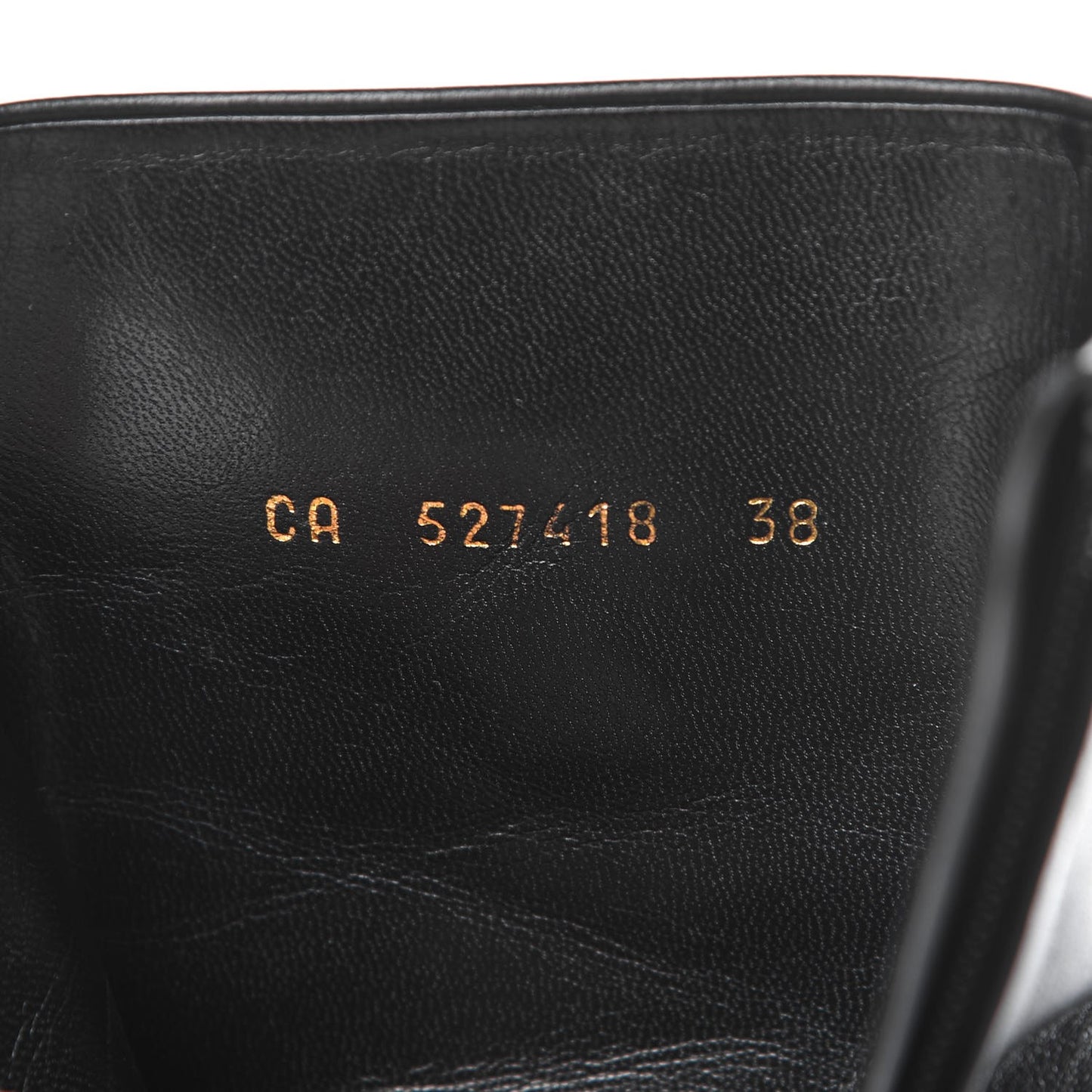 Nappa Vendome Loulou Ankle Zip Boot 38 Black