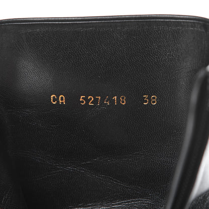 Saint Laurent Nappa Vendome Loulou Ankle Zip Boot 38 Black 8 of 10