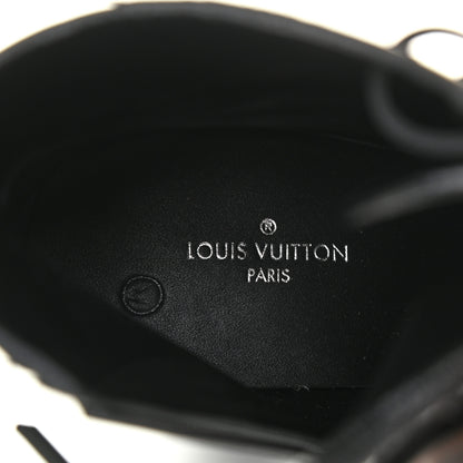 Louis Vuitton Patent Calfskin Monogram Star Trail Ankle Boots 37.5 Black 7 of 7