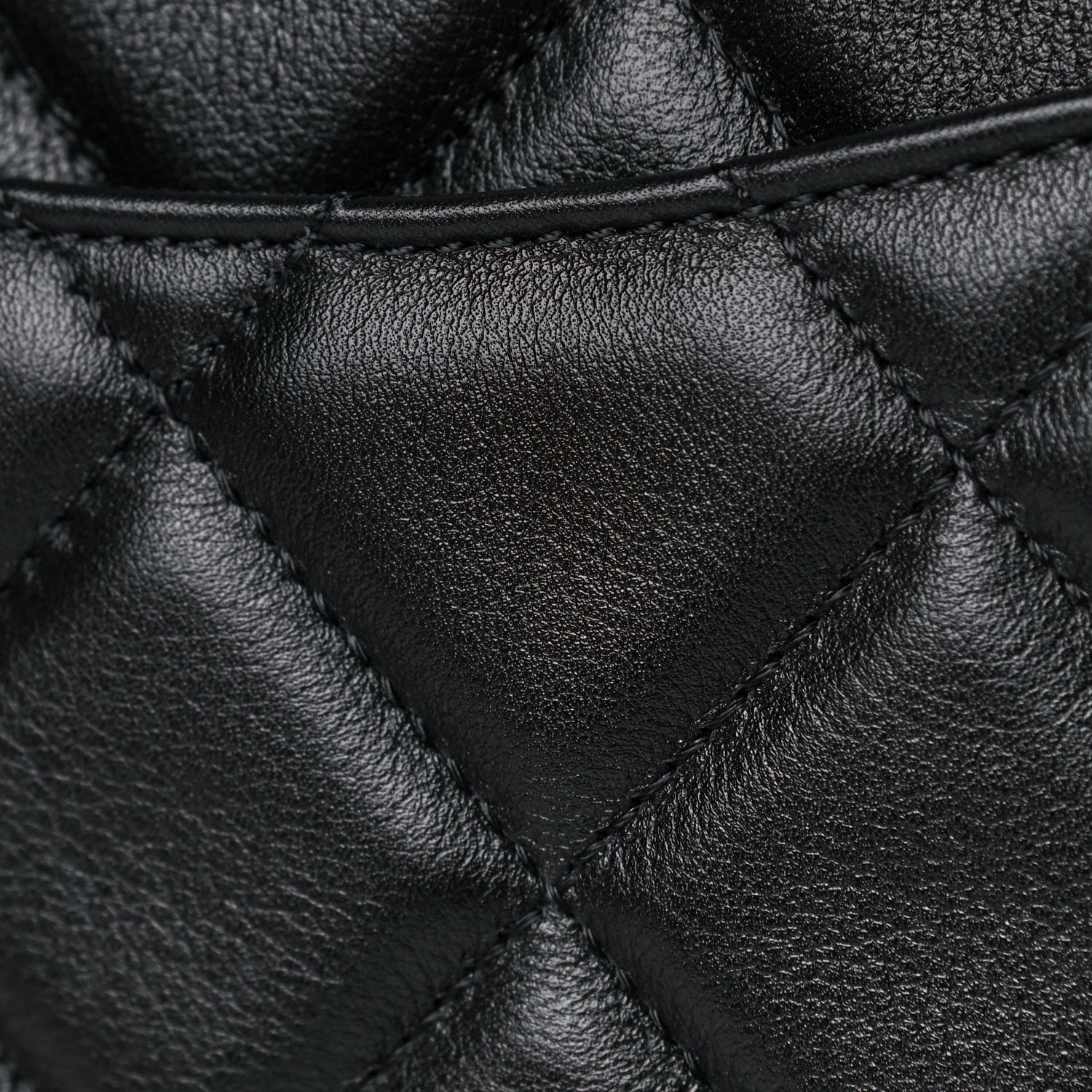 Chanel Calfskin Quilted Large Pocket Chic Flap Bag Black 13 of 14