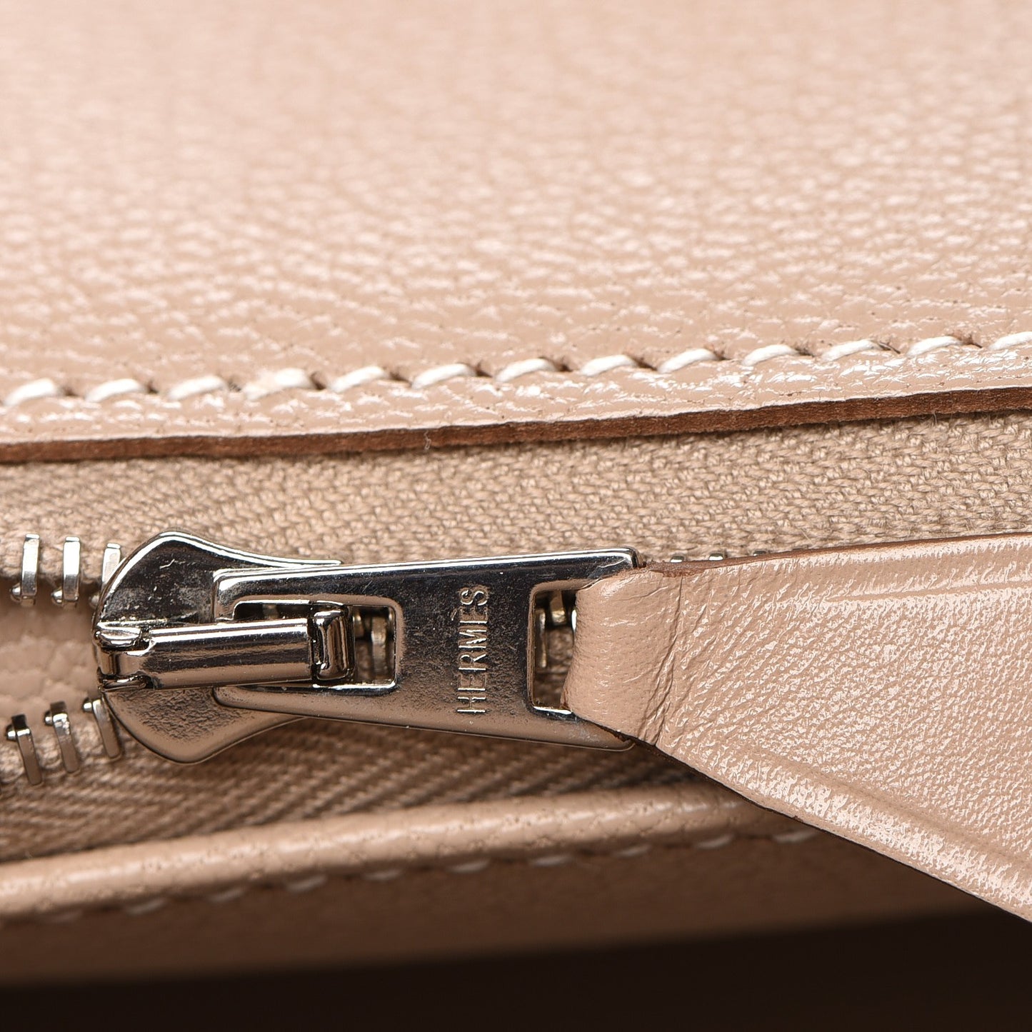 Tadelakt Guilloche Birkin 35 Argile