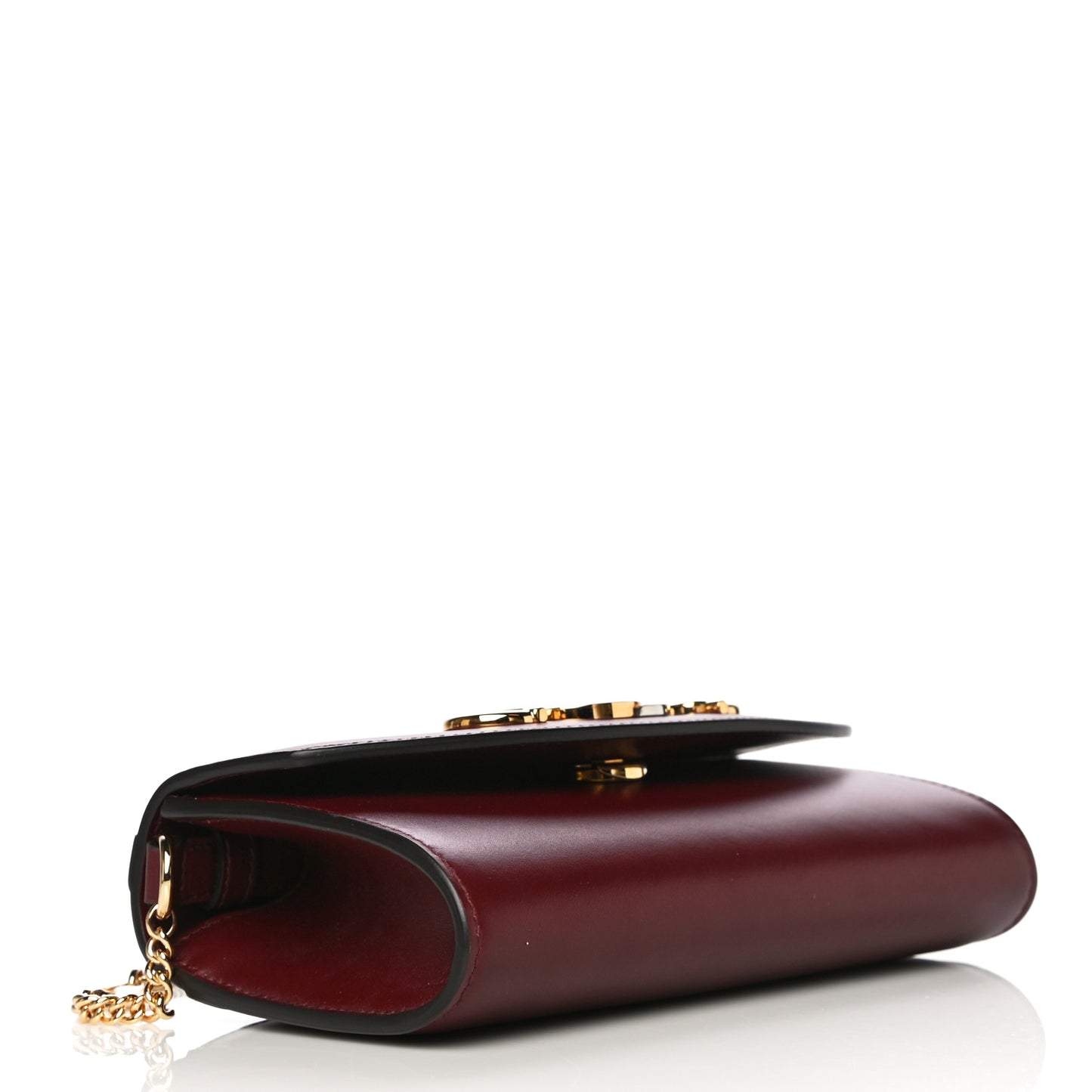 Shibuya Calfskin Mini Zumi Shoulder Bag Vintage Bordeaux
