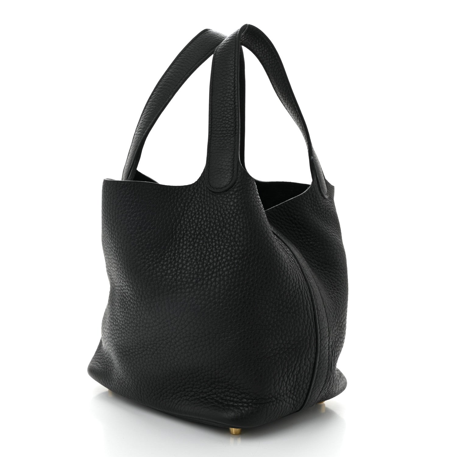 Hermes Taurillon Clemence Picotin Lock 18 PM Black 3 of 10