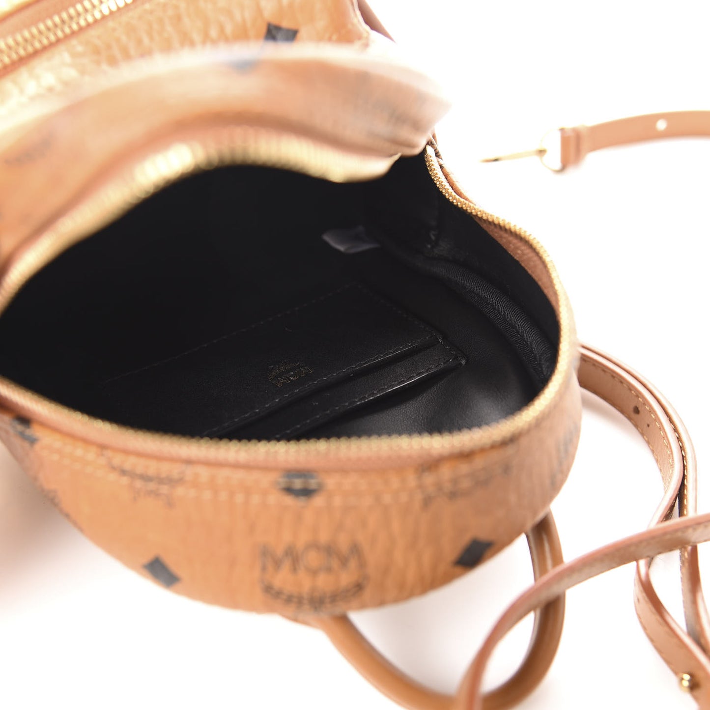 Visetos Side Stud X-Mini Stark Backpack Cognac