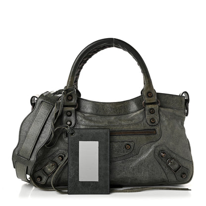 Balenciaga Agneau Classic Hardware First Anthracite 3 of 11