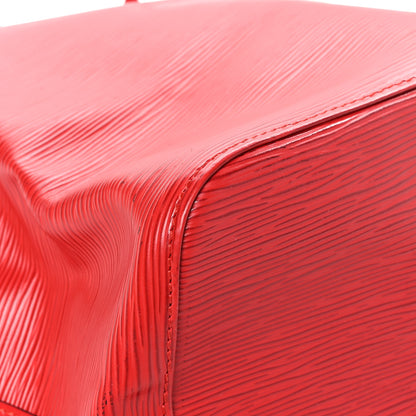 Louis Vuitton Epi Petit Noe Castillan Red 8 of 12