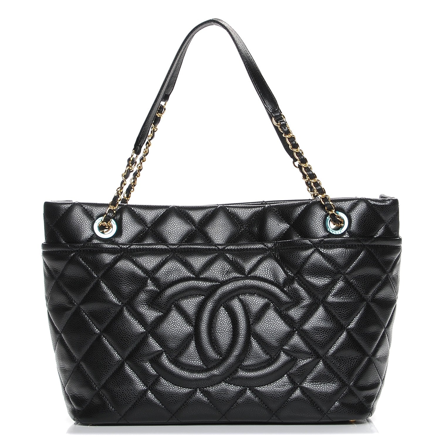 Chanel Caviar Quilted Timeless CC Soft Tote Black 1 of 11