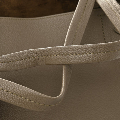 Celine Soft Grained Calfskin Medium Belt Cabas Phantom Taupe 10 of 10