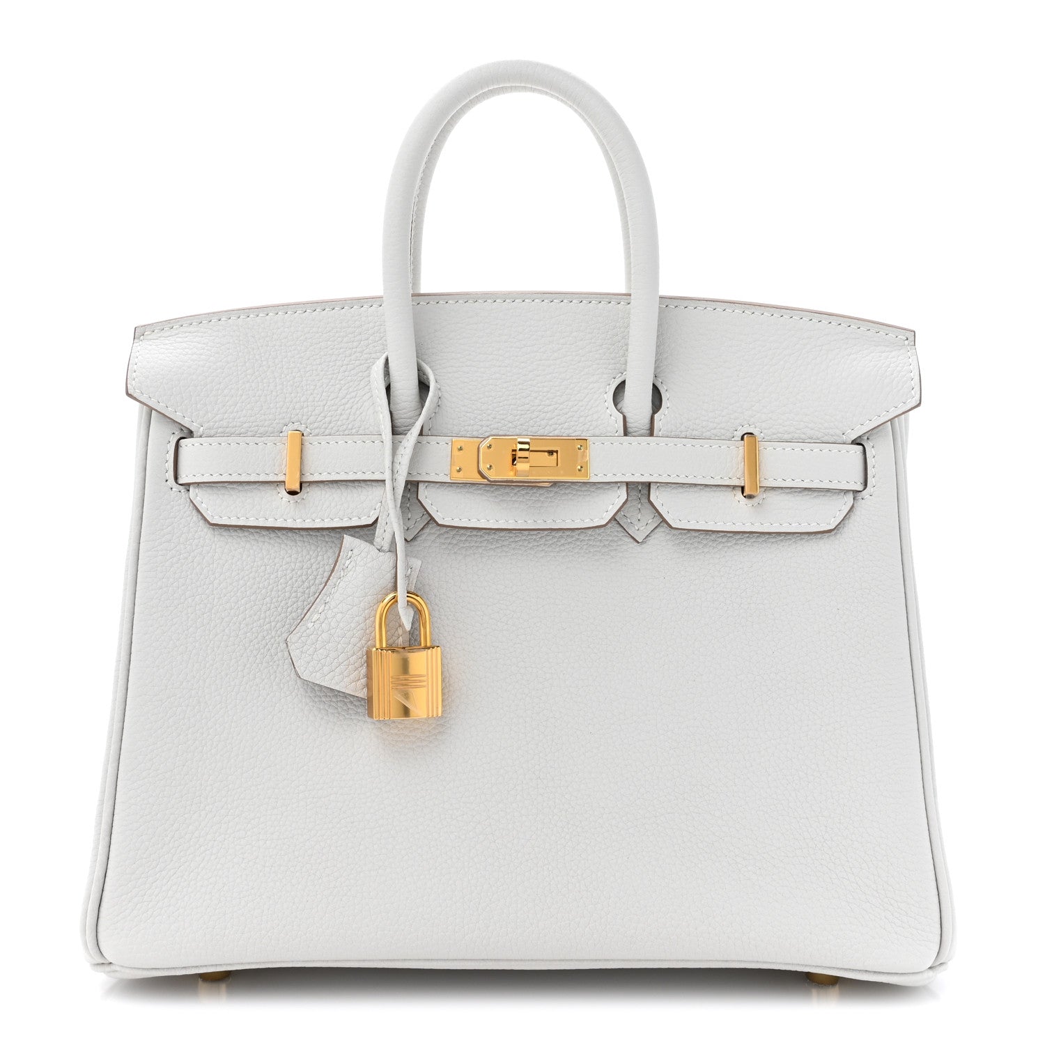 Hermes Togo Birkin 25 Gris Pale 1 of 10