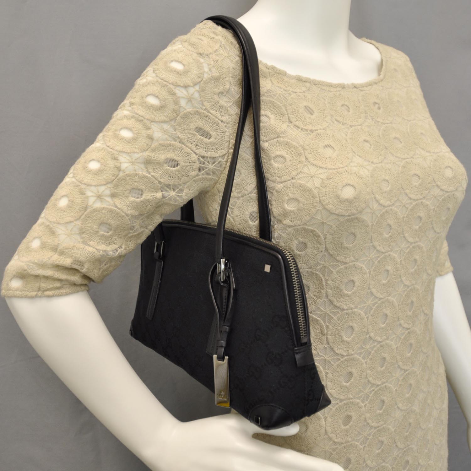 Gucci Monogram Small Bag Black 2 of 12
