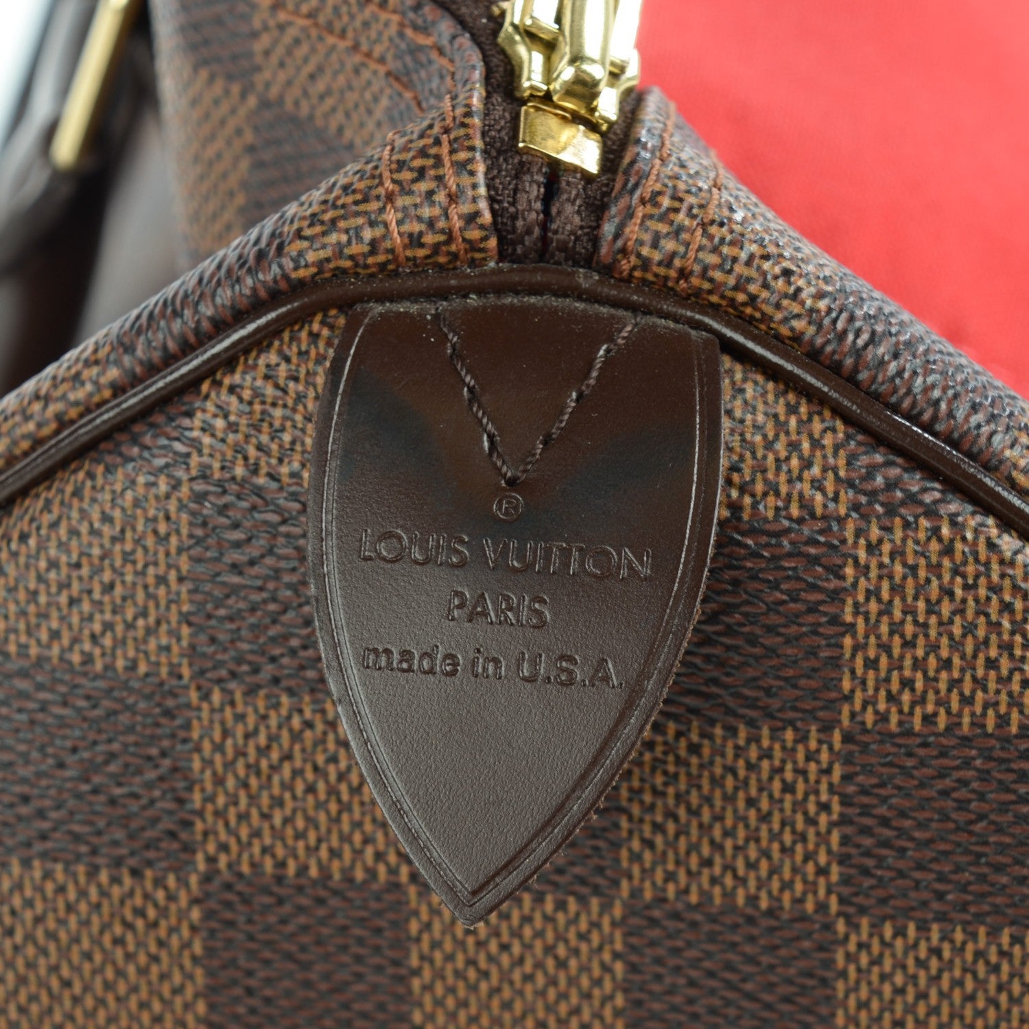 Louis Vuitton Damier Ebene Speedy 30 6 of 7
