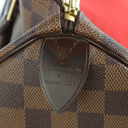 Louis Vuitton Damier Ebene Speedy 30 6 of 7