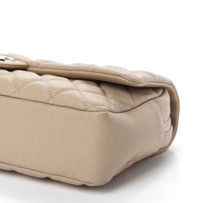 Chanel Caviar Quilted Jumbo Easy Flap Beige 7 of 10