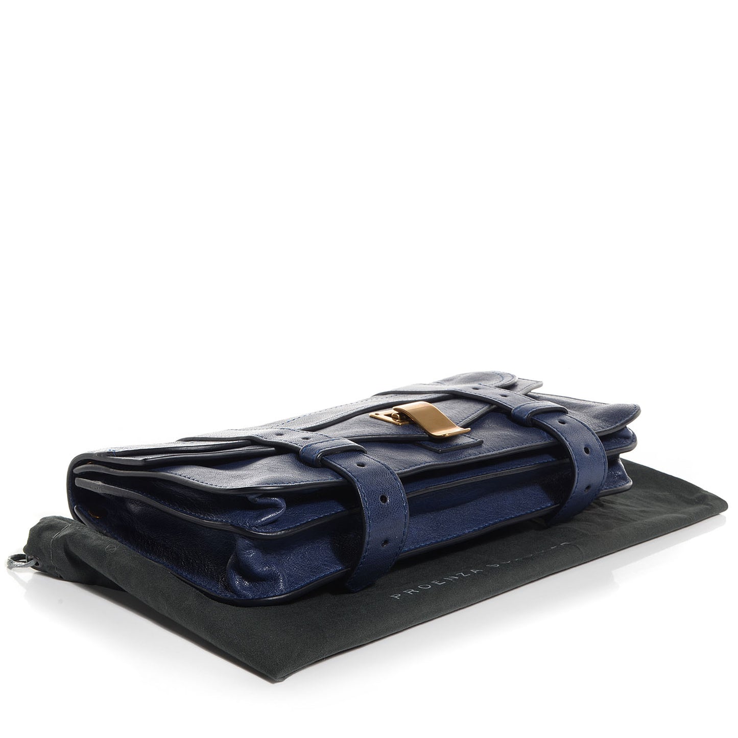 Lux Leather PS1 Pochette Clutch Midnight