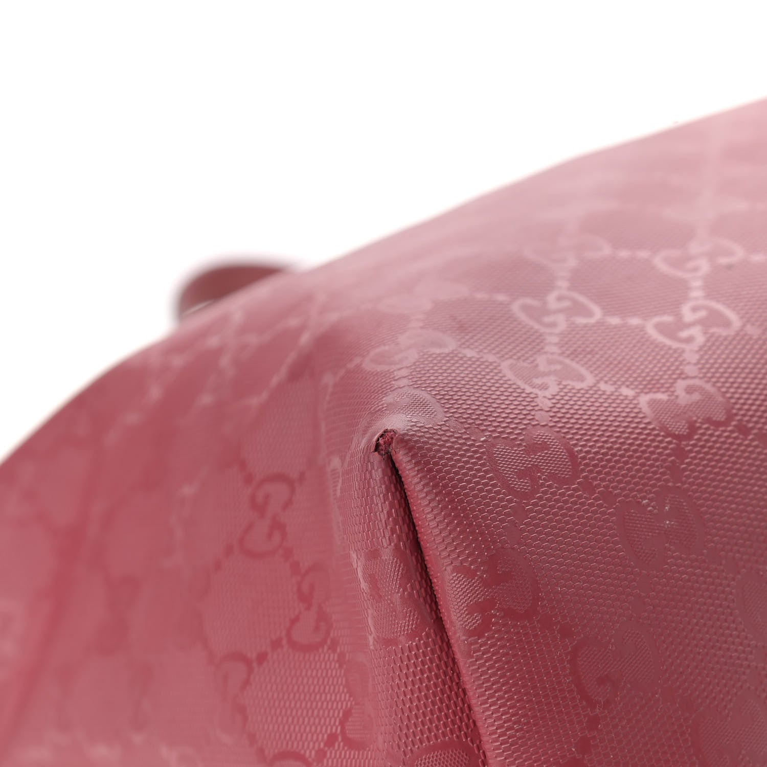 Gucci Imprime Monogram Medium Zippered Shopping Tote Rose Blush 7 of 21