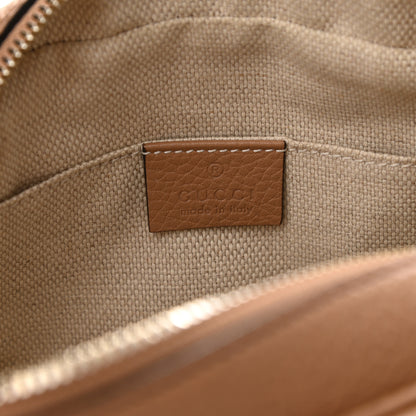 Gucci Pebbled Calfskin Small Soho Disco Bag Camelia 6 of 11