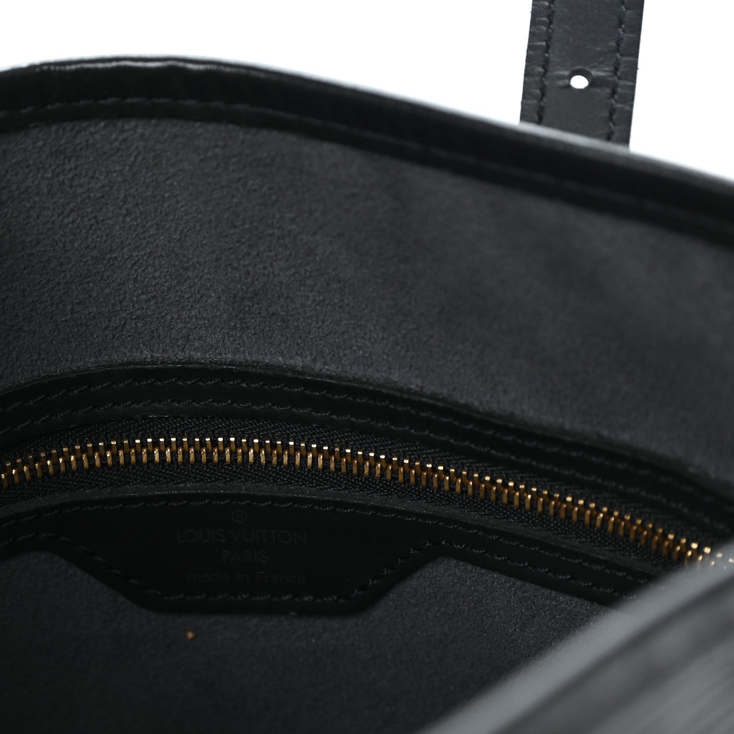 Louis Vuitton Epi Petit Bucket 23 Black 6 of 9
