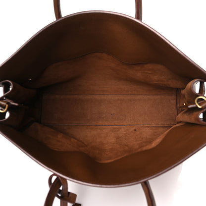 Saint Laurent Grained Calfskin Large Thin Sac De Jour Toasted Brown 6 of 12