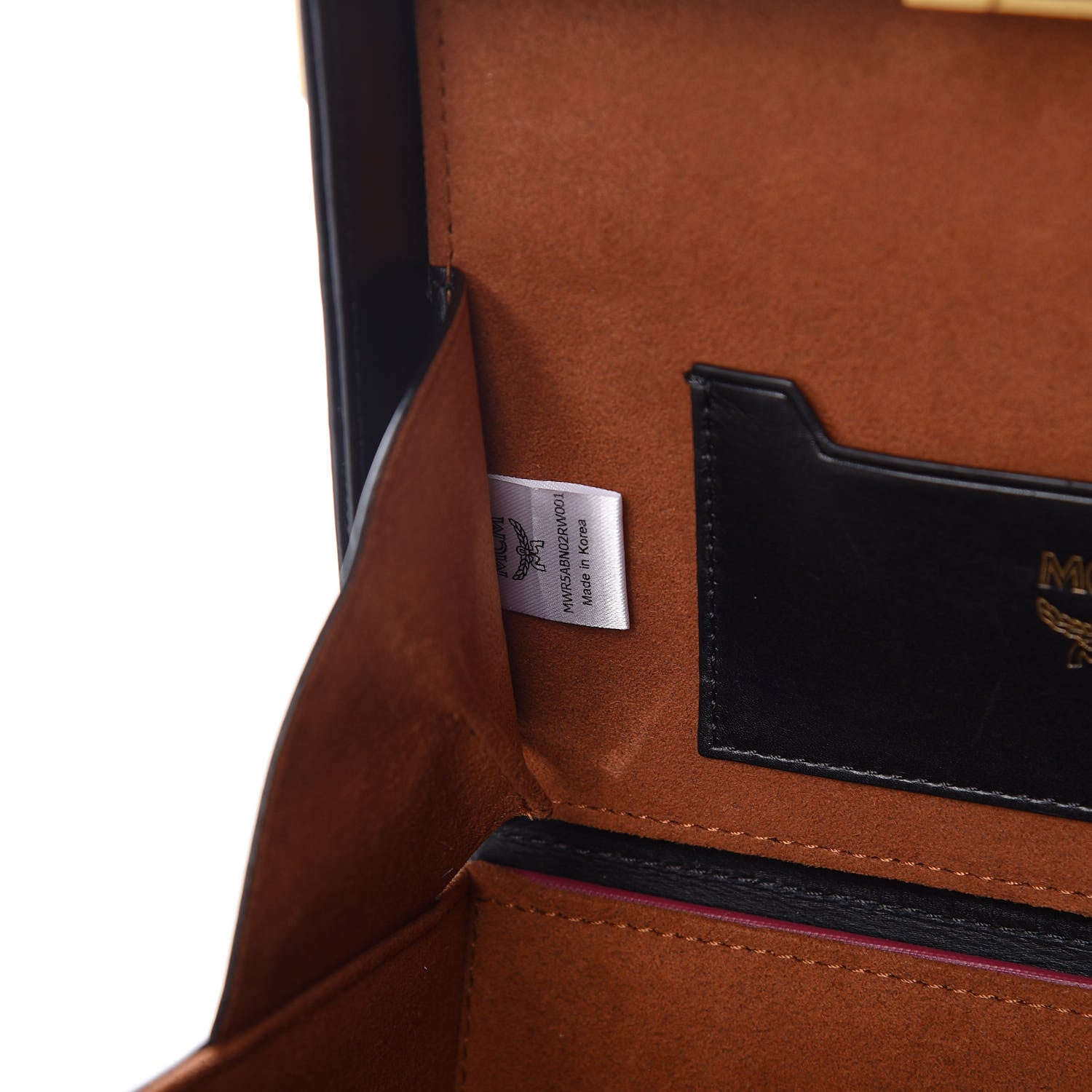 MCM Odeon Calfskin Small Berlin Crossbody Purple 7 of 14