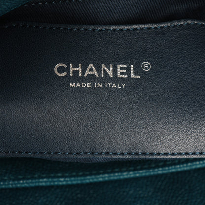 Chanel Caviar Quilted Large Just Mademoiselle Turquoise 6 of 7