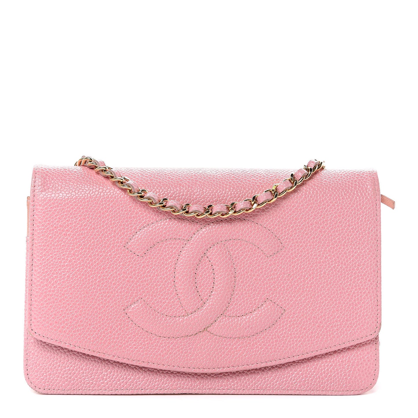 Caviar Timeless CC Wallet On Chain WOC Pink
