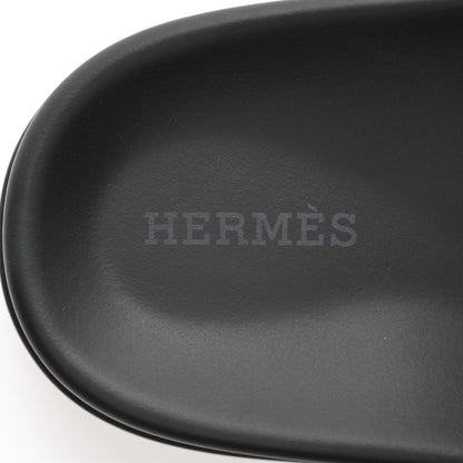 Hermes Suede Crystal Womens Chypre Sandals 38 Black 8 of 14