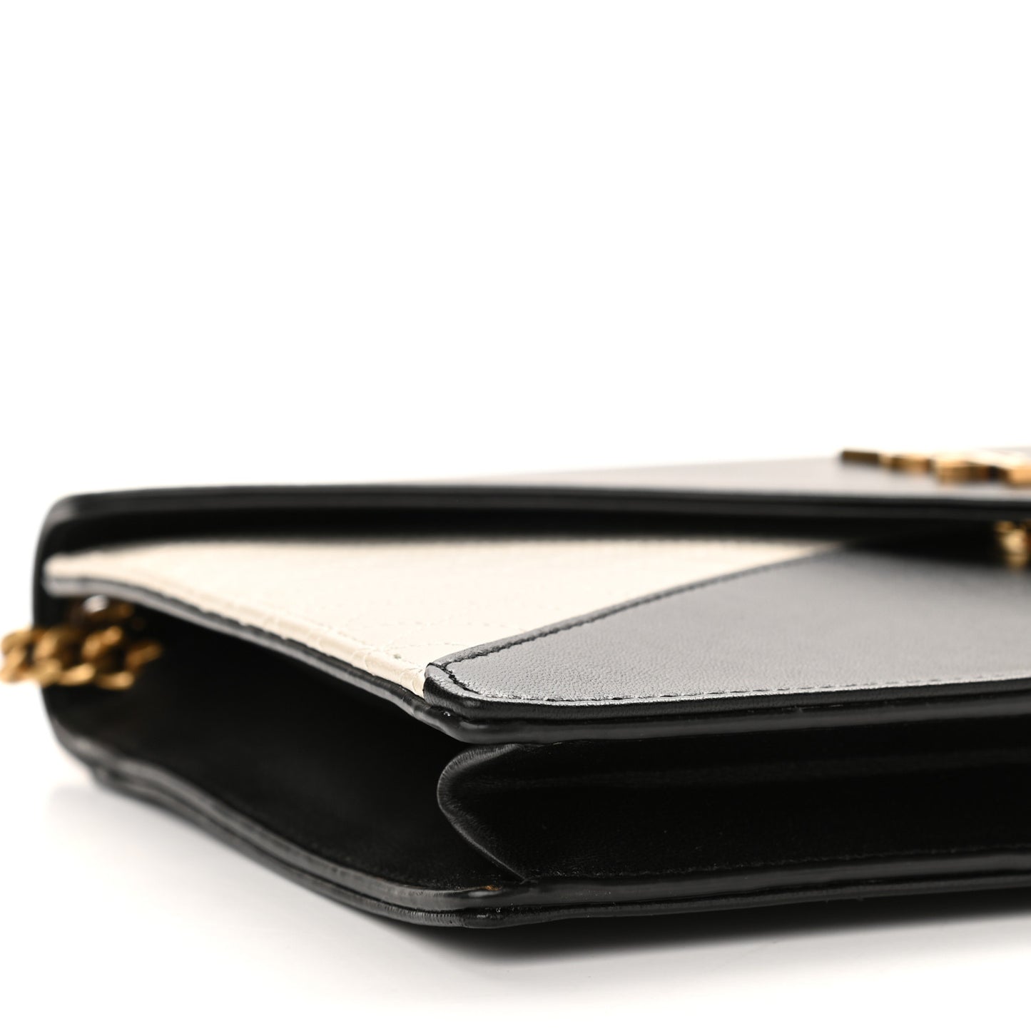 Vintage Lambskin Gaby Chain Bag Black