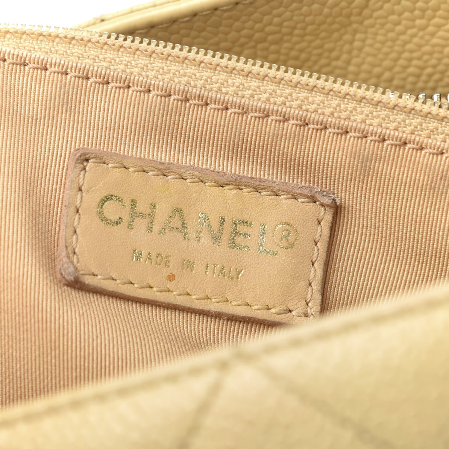 Chanel Caviar Quilted Petit Timeless Tote PTT Beige Clair 8 of 10