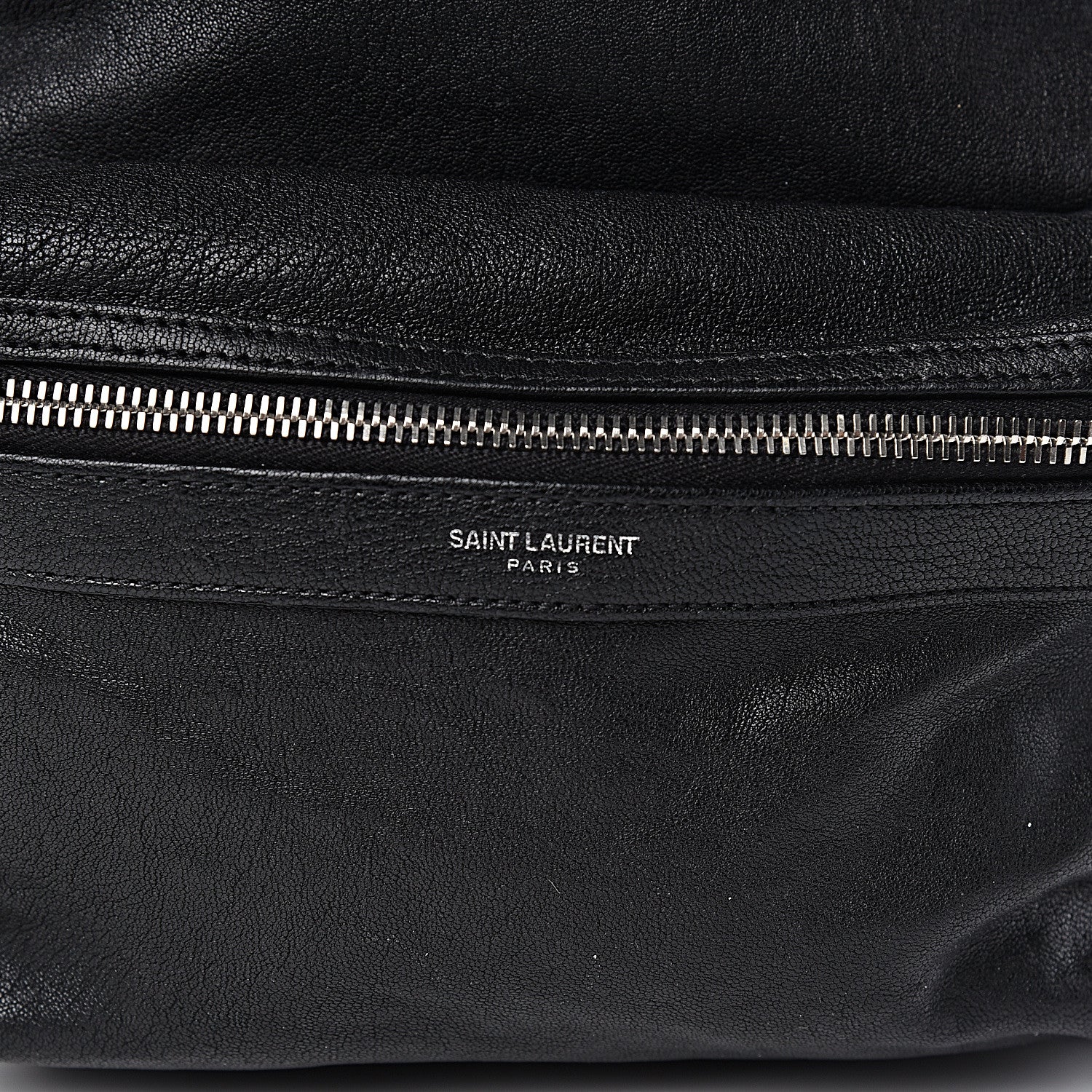 Saint Laurent Lambskin Mini City Backpack Black 8 of 12