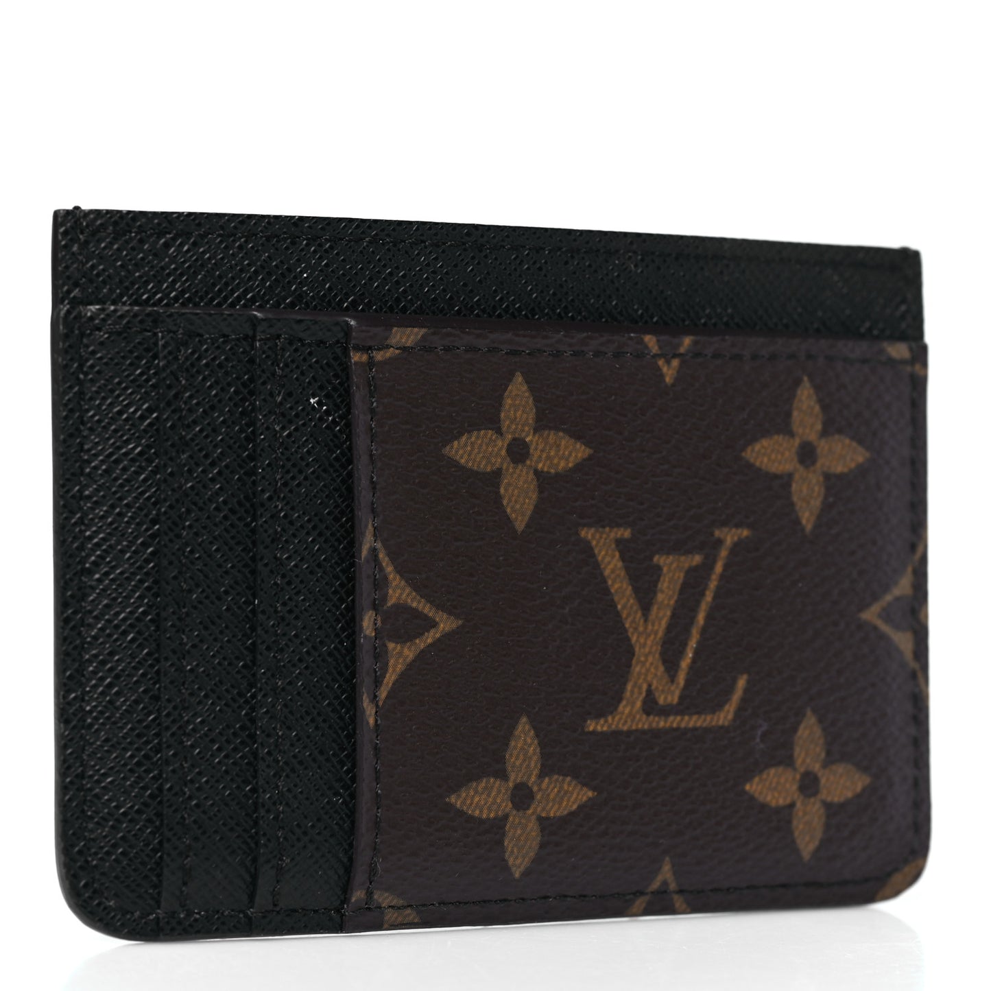 Reverse Monogram Side Up Card Holder