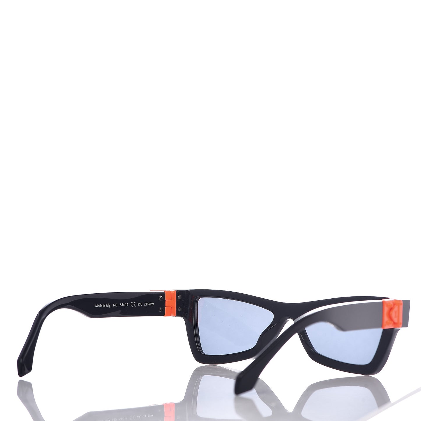 Acetate Skepitcals Z1161W Sunglasses Black Orange