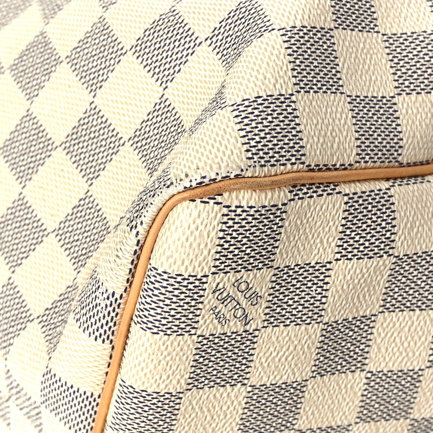 Louis Vuitton Damier Azur Keepall 50 9 of 11