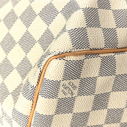 Louis Vuitton Damier Azur Keepall 50 9 of 11