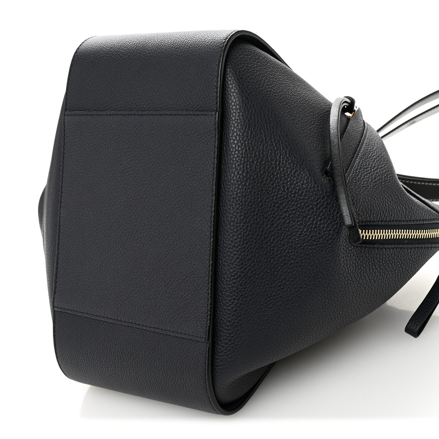 Calfskin Small Hammock Shoulder Bag Midnight Blue Black