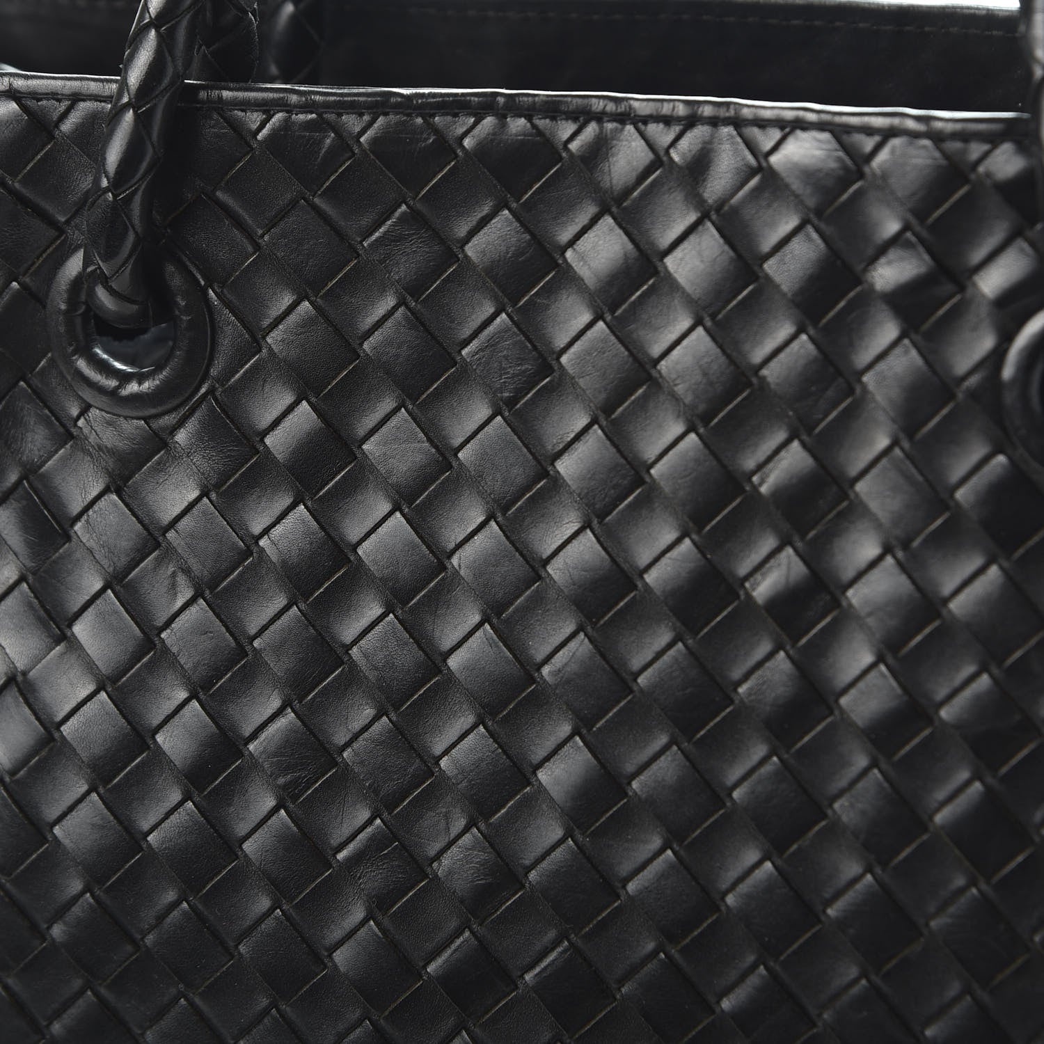Bottega Veneta Nappa Intrecciato Tote Black 9 of 9