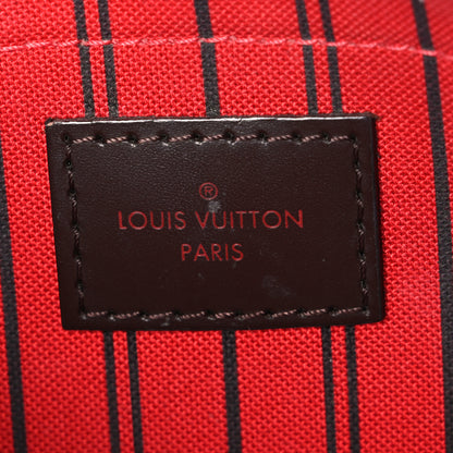 Louis Vuitton Damier Ebene Neverfull MM GM Pochette 6 of 10