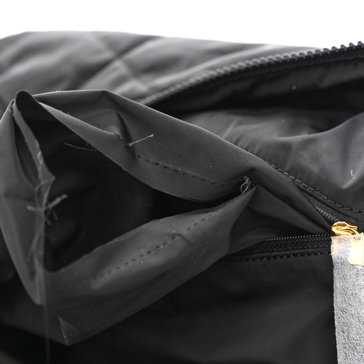 Marc Jacobs Nylon Quilted Medium Weekender Bag Black 11 of 12