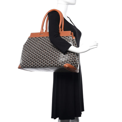 Goyard Goyardine Bellechasse Biaude MM Tote Black Gold 2 of 17