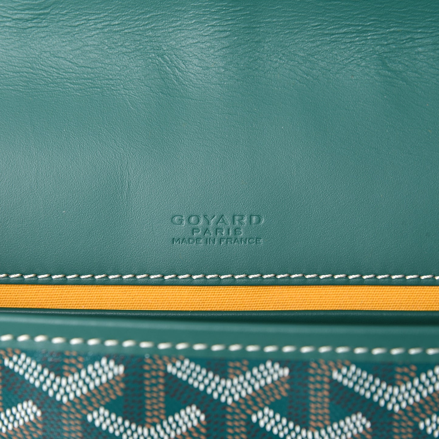 Goyardine Belvedere II PM Messenger Bag Green