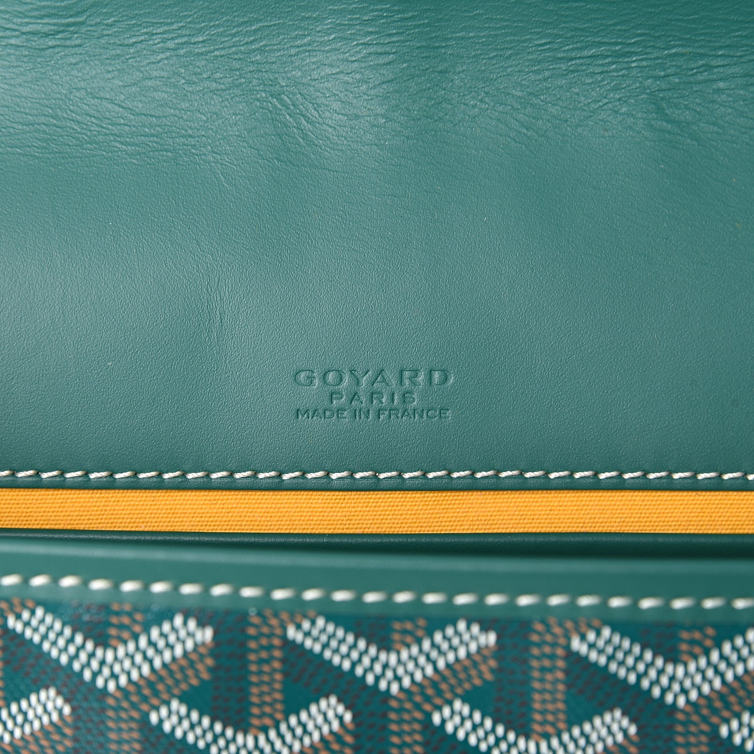 Goyard Goyardine Belvedere II PM Messenger Bag Green 5 of 10