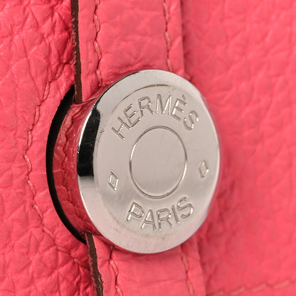 Hermes Togo Dogon Duo Wallet Rose Lipstick 9 of 10