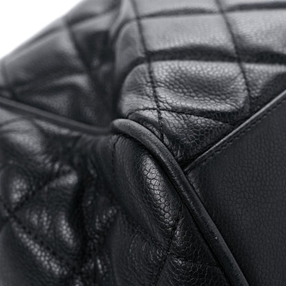 Chanel Caviar Quilted Timeless Accordion Flap Black 10 of 19