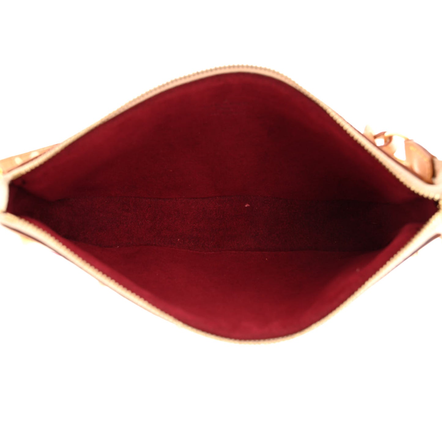 Monogram Multicolor Pochette Accessories White