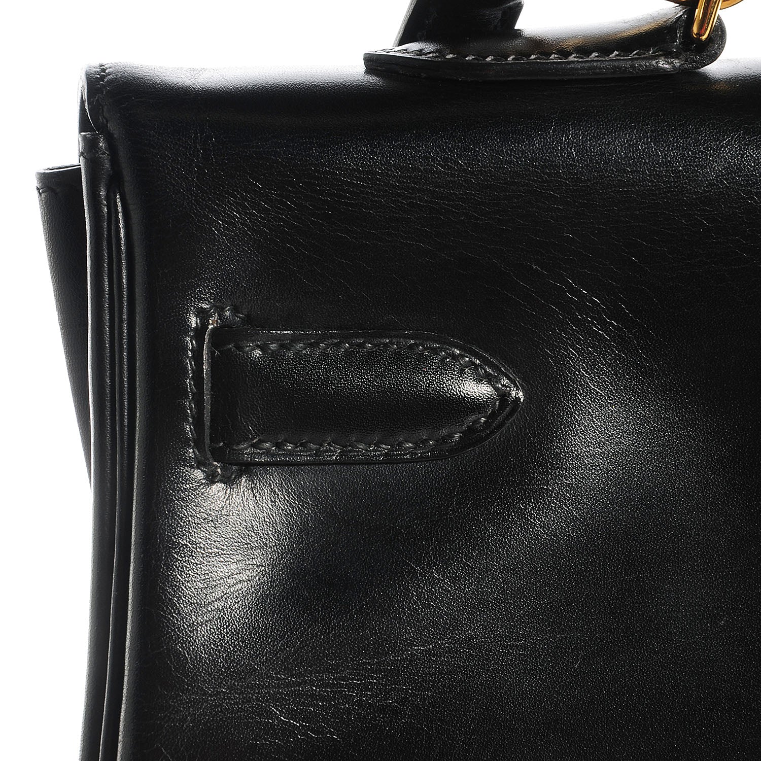 Hermes Box Kelly Retourne 32 Black 6 of 29